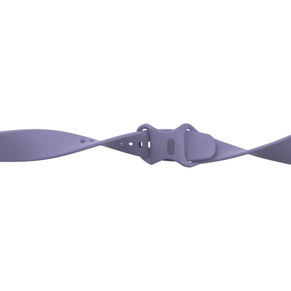 Blød silikone urrem, erstatningsarmbånd til Fitbit Versa 3/Fitbit Sense urrem Gray L