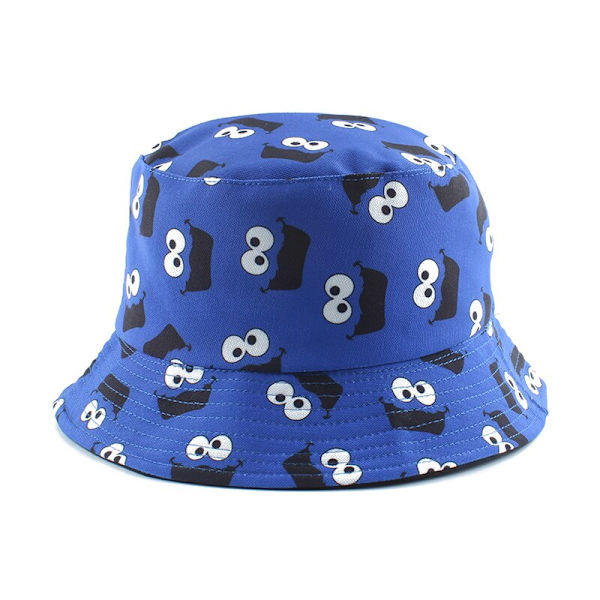 Rolig Anime Tecknad Hinkhatt Vändbar Fiskehatt Unisex Street Hip Hop Platt Keps Fiske Bob Hatt 4 One Size