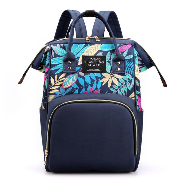Muoti Urheilu Ulkoilu Swagger Laukku Polyamidit ja Nylon Reppu Deep Blue