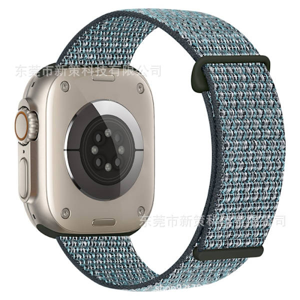 Kellon ranneke Apple Watch iWatch 38/40/41/42 S10mm Myrskynharmaa