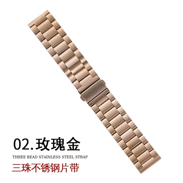 Klockarmband för Apple Watch iWatch för 38-40-41mm roséguld