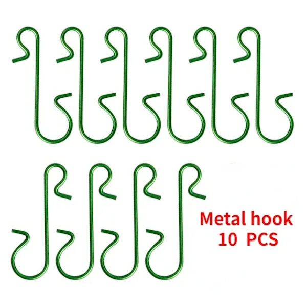 1 st Julnötknäppare Hängen Harts Docka Hängande Ornament Julgran Nötknäppare Soldat för Julfestdekorationer Metal Hook 10PCS