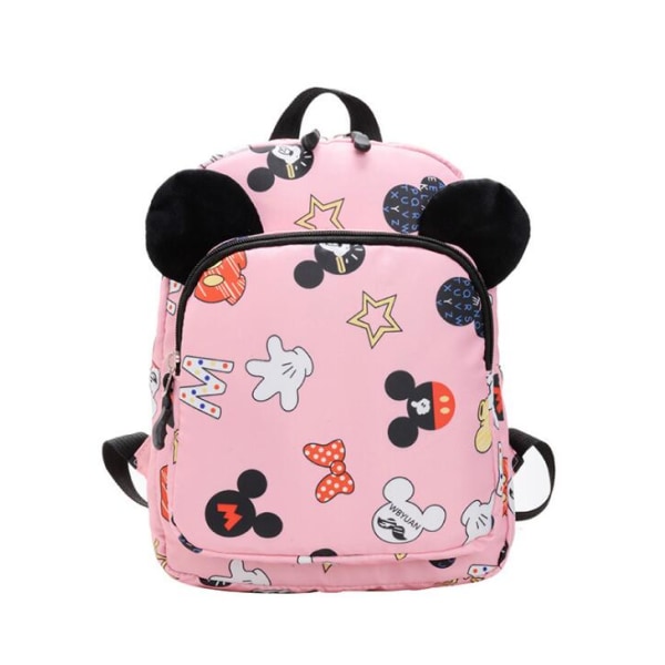 Disney Tecknad Ryggsäck För Baby Pojkar Flickor Minnie Mus Mickey Mouse Barn Härlig Skolväska Förskola Skolväska Barn Present style01 28x22x9CM