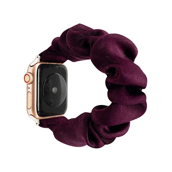 Kellon ranneke Apple Watch iWatch 42/44/45/49mm komposiitti rypytetty syvän purppura