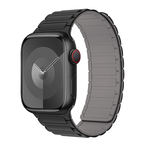 Klockarmband för Apple Watch iWatch 38/40/41MM svart grå