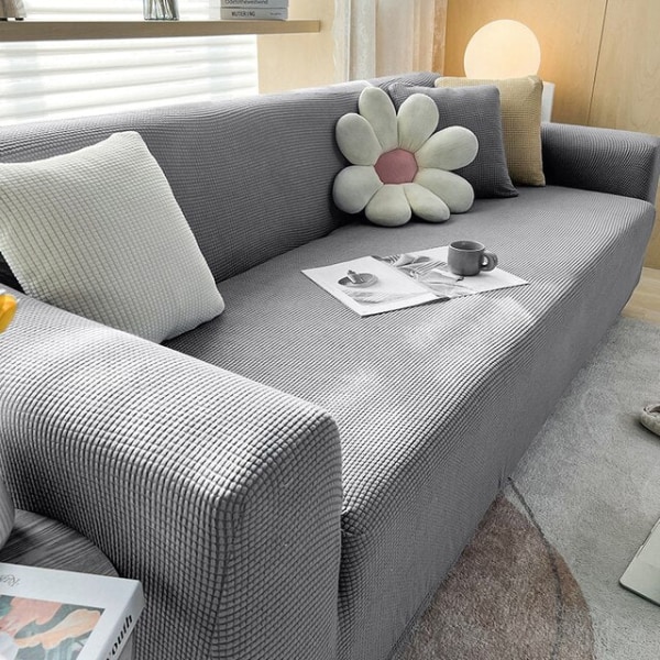 Sammets bäddsoffa cover Fällbart säte utan armar Slipcover Modern stretch bäddsoffa överdrag Elastiskt plysch soffskydd Hembankett 4 L  185-210 cm