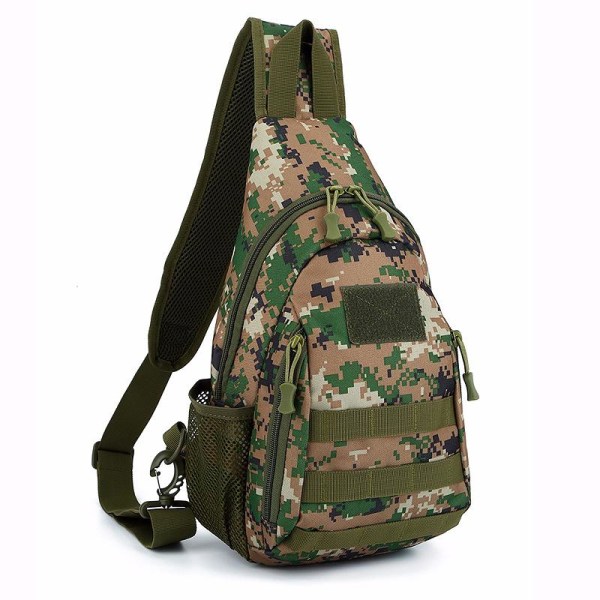 Sportig axelväska för utomhusbruk för män eller pojkar Army Green