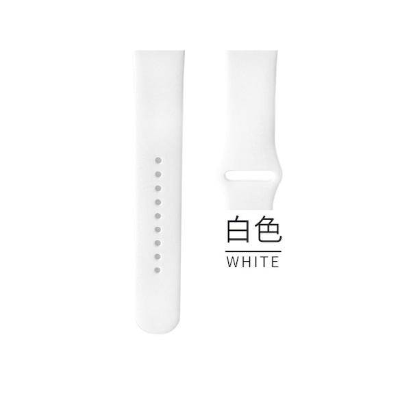 Kellon ranneke Apple Watch iWatch -kelloon Soveltuu: 1-9 sukupolvi SE 38/40/41 Standard 2 Valkoinen