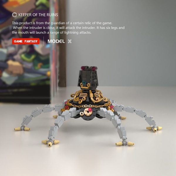 Moc Spelfigur Zeldaed Ruiner Vaktare Byggklossar Actionfigur Byggstenar Pedagogiska Leksaker för Barn Present Default Title