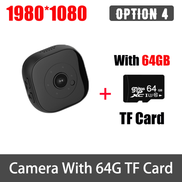 Hd 1080P Wifi Minikamera Infraröd Night Versie Micro Camcorder Dvr Afstandsbediening Rörelsesensor Cam Video Recorder Secret Option 4