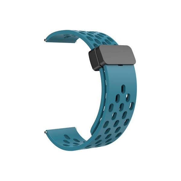 Klockarmband för Apple Watch iWatch 38/40/41 S10 42mm Rock Blå Svart Spänne Uppgraderad