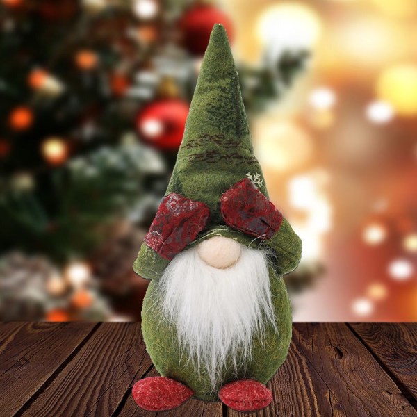 Jultomte Dekoration Plyschleksaker Nyårsfest Julklappar Ornament Julhattar Nyårsfestgåvor a3