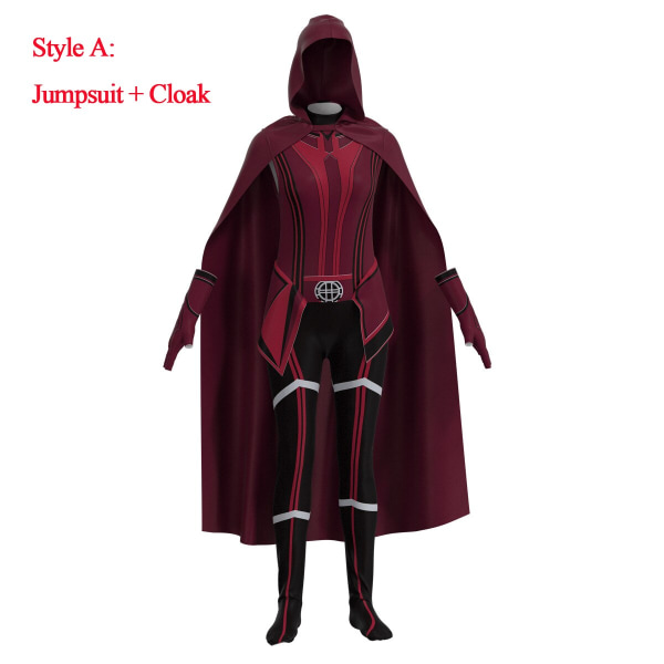 Doctor Strange Cosplay Puku Kaulakoru Sormus Steve Punainen Viitta Kaapu Halloween Karnevaali Puku Juhlapuku Lapsille ja Aikuisille Style 1 170
