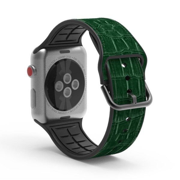 Läderarmband för Apple Watch och Apple Watch Black buckle 38/40mm