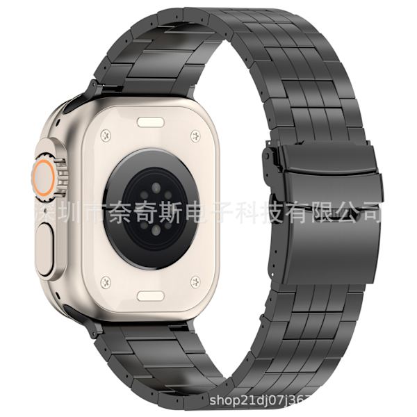 Kellon ranneke Apple Watch iWatch 38/40/41mm Musta
