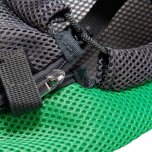 Bekväm Husdjursbärväska Hundar Katter Valpar Utomhusväskor Mesh Oxford Enkel Axelväska Sling Front Mesh Rese Tote Axelväska New red L