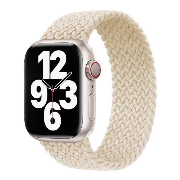 Klockarmband för Apple Watch iWatch 42/44/45/49MM Urtavla Storlek S Handledsomkrets 161~173mm Stjärnljus Färg