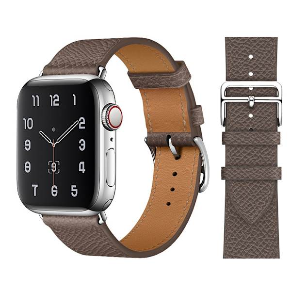 Kellon ranneke Apple Watch iWatch S10 42MM Cross Brown -kelloon