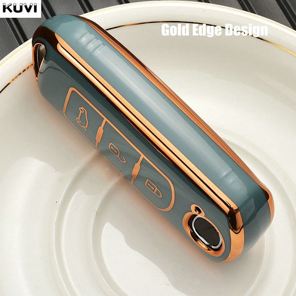 TPU Bil Fjärrkontroll Nyckel Fodral Skydd För Mazda 2 3 6 Atenza Axela Demio CX-5 CX5 CX-3 CX7 CX-9 2015 2016 2017 2018 2019 Tillbehör 2 button White