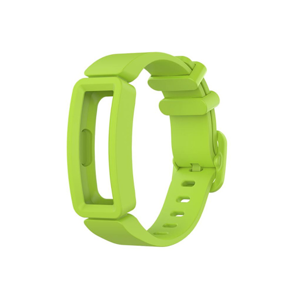 Udskiftningsrem i blød silikone til Fitbit Ace 2 børns smartur, klassisk armbånd til Fitbit Inspire/Inspire HR armbånd Gray