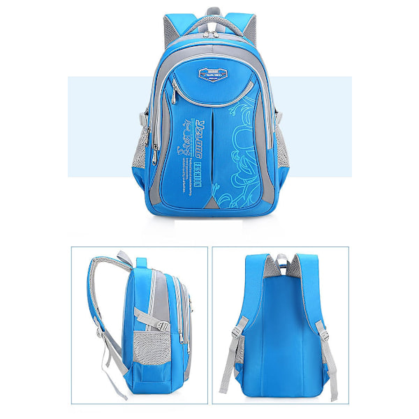 Ryggsäck Skolväska Barn Skolväskor för Tonåringar Pojkar Flickor Stor Kapacitet Vattentät Portfölj Barn Bok mochila escolar large navy