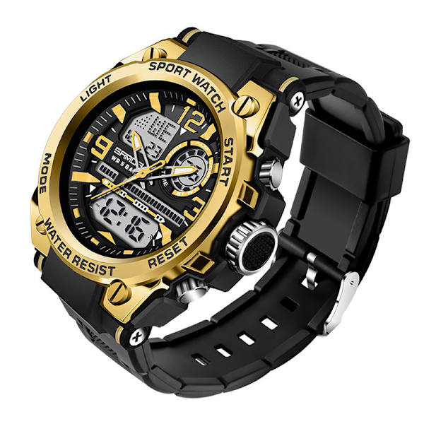 Top Brand Herreure 5ATM Vandtæt Sports Militær Armbåndsur Quartz Ur til Mænd Clock Relogio Masculino Blue