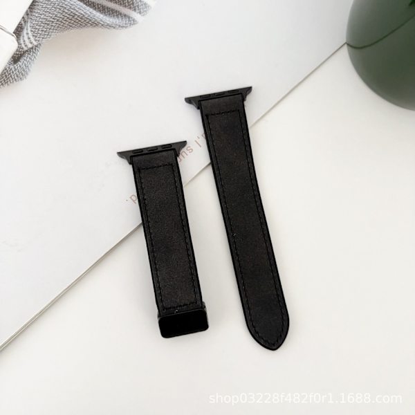 Urrem til Apple Watch iWatch 42/44/45/49mm Sort