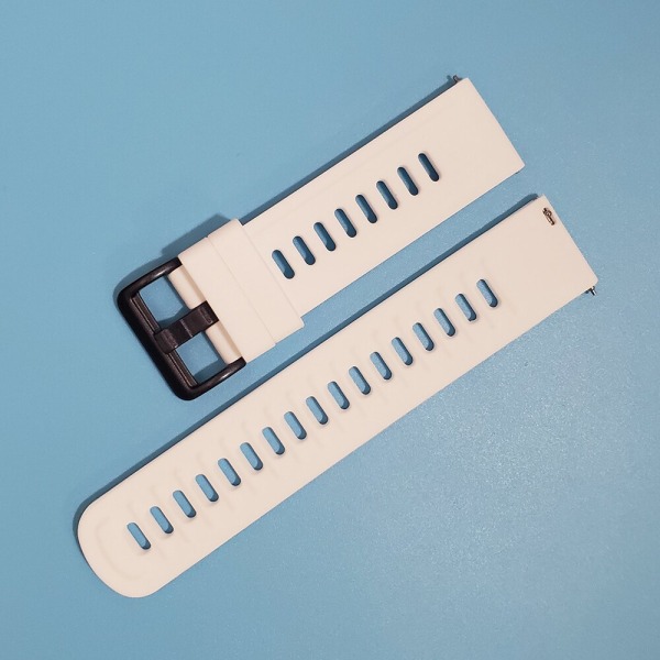 Klockarmband för Xiaomi Huami Amazfit Smart Watch Silikonarmband till Amazfit Bip GTR 47 mm 42 mm GTS 2 2e Stratos armband Black For Amazfit Stratos3
