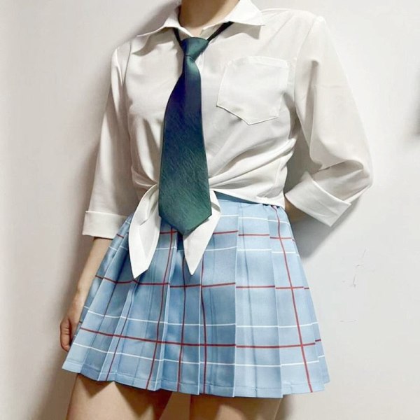 Anime Marin Kitagawa My Dress Up Darling Cosplay Kostym JK Skoluniform Kjol Outfits Halloween Carnival Suit A2 XL