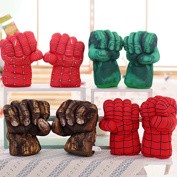 Muababy Superhelte Handsker til Drenge Cosplay Tilbehør Votter Avenger Spider Night Monkey Giant Green Man Boksehandsker til Børn Tha-nos