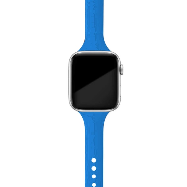 Smal rem för Apple watch band 40mm 44mm 38mm 42mm Silikon armband armband klockband correa iWatch 6 se 5 4 3 7 45mm 41mm black 34 42mm 44mm 45mm