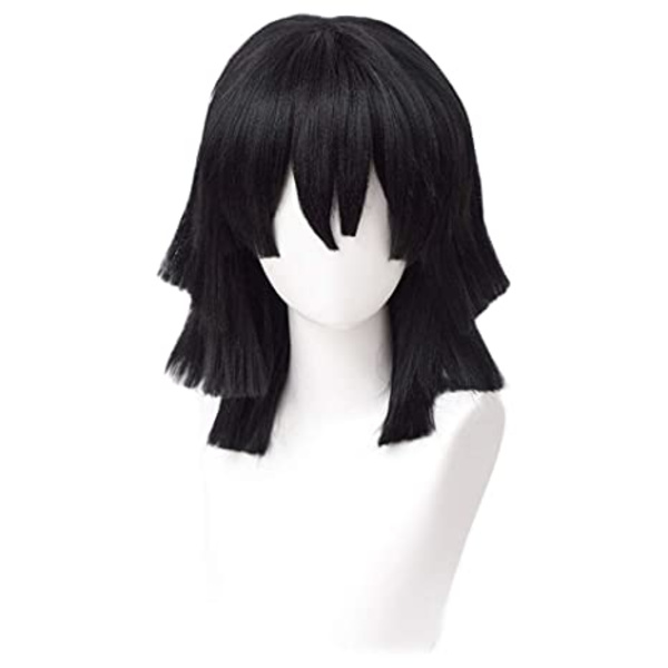 Anime Demon Slayer Kimetsu No Yaiba Cosplay-asut Iguro Obanai Aikuinen Lapsi Halloween-asu Peruukki Tekokäärme Rekvisiitta style3 One Size