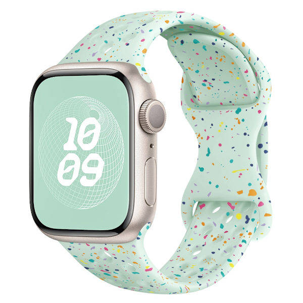 Kellon ranneke Apple Watch iWatch 38/40/41mm Vaalean Minttu