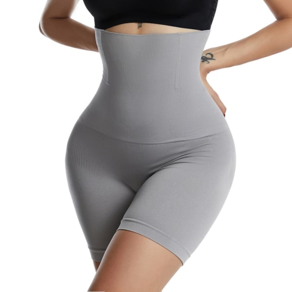 Shapewear för kvinnor Tummy Control Shorts High Waist Trosa Mid Thigh Body Shaper Body Shaping Lady Skin M L