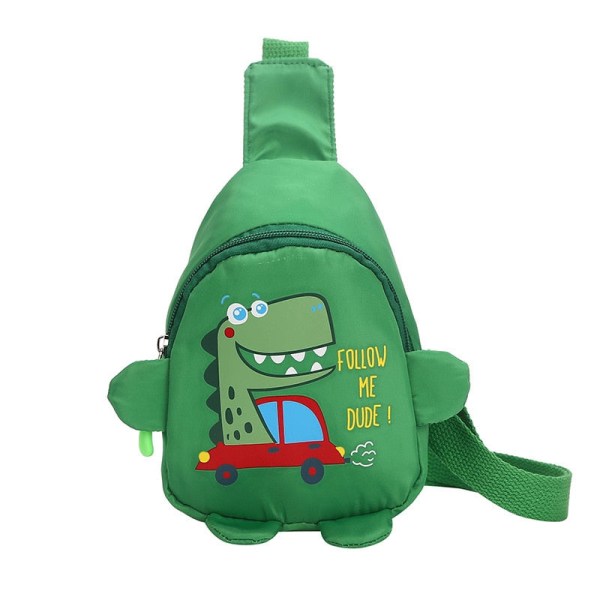 Sød børnetaske tegneserie dinosaur børnetasker børnehave førskole udendørs rejse rygsæk til drenge piger skulder crossbody Pink