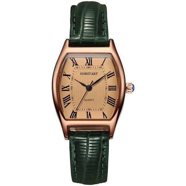 Romertal Skala Bælte Ur Dame Engros Mode All-Match Quartz Ur Dame Roman brown