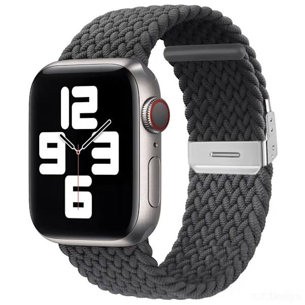 Klockarmband för Apple Watch iWatch S10-42mm 8/40/41mm Rymdgrå