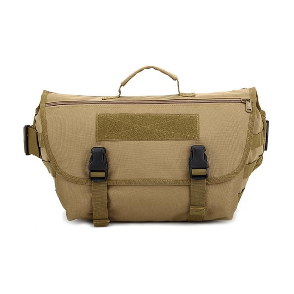 Outdoor Slitstark Nylon Sport Outdoor Messenger-väska ACU