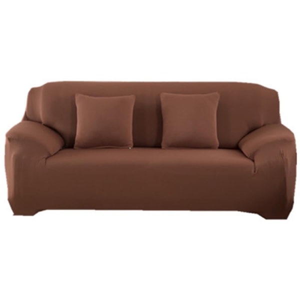 1-4 Sits Fåtöljöverdrag Retro Fåtöljöverdrag Mjukt Sofföverdrag 17 Färger Coffee 1 seater