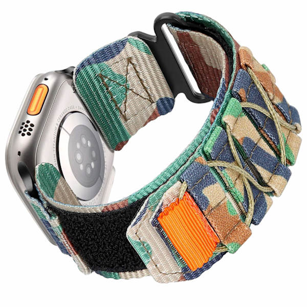 Klockarmband för Apple Watch iWatch 38/40/41mm djungelkamouflage
