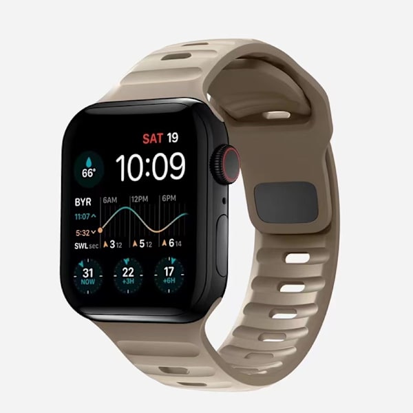 Klockarmband för Apple Watch iWatch 38/40/41mm Brun