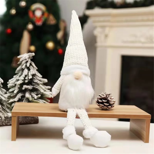 Gnome Julemand Uden Ansigt Glædelig Jul Dekorationer Til Hjemmet Noel Natal Julepynt Nytår 2022 Navidad Gave Til Børn Type 1 White