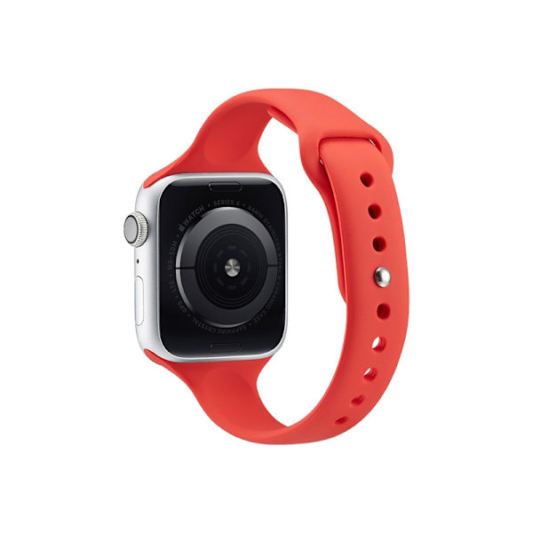 Kellon ranneke Apple Watch iWatch 38-41 S10/42mm Regular Punainen