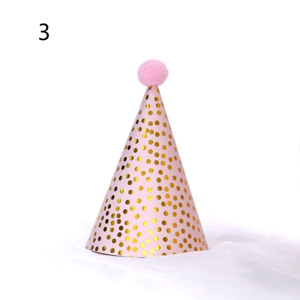 Børnefødselsdagshat Guld Paillet Fødselsdagshuer Prins Prinsesse Krone Fødselsdagsfest Dekoration Søde Kaninhatte Baby Shower Gaver hat 3