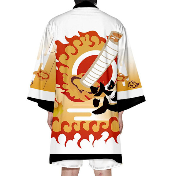 Demon Slayer Kimetsu No Yaiba Cosplay Kostyme Haori Kimono Kamado Nezuko Halloween Voksen Barn Kostymer Kappe Cape style5 4XL