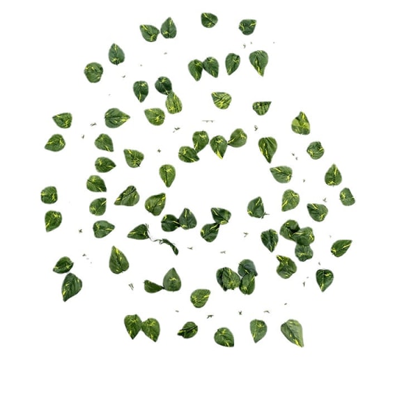 210 cm Konstgjorda Växter Falska Murgröna Rankor Silke Gröna Konstgjorda Blad Liana För Dekoration Bröllopsfest Heminredning Väggupphängning 1 5pcs