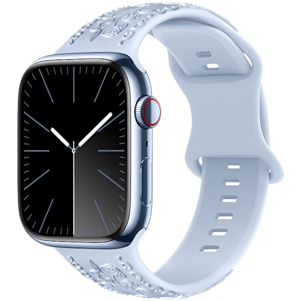 Klockarmband för Apple Watch iWatch 38/40/41/42mm ljusblå