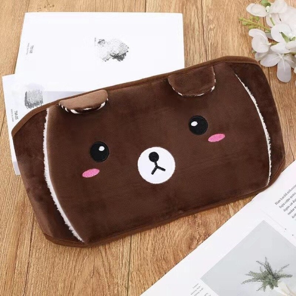 Kawaii Vattenflaska Bälte Stor Handvärmare Söt Djur Varmvattenflaska Bälte Varmvattenpåse Varmvatten Skydd Flaska Värmare B1  Only Belt As  photo
