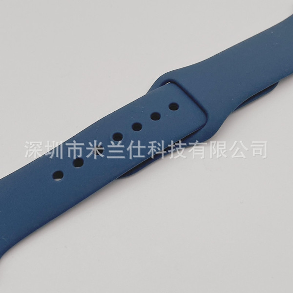 Klockarmband för Apple Watch iWatch 42/44/45/46/49mm förlängd storlek ML kod 69 mörkblå