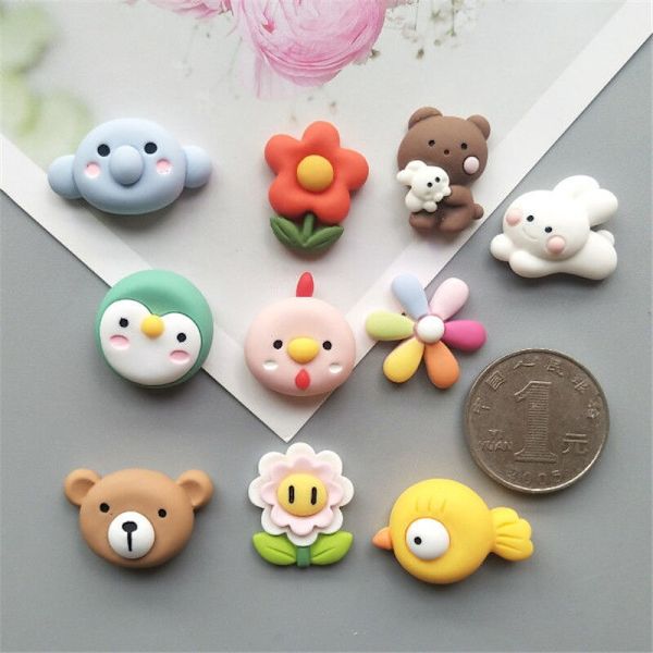6~12kpl Söpö Sarjakuva Mini Jääkaappimagneetti Ruoka Kani Kukka Jääkaappi Magneettiset Tarrat Jääkaappimagneetti Kodin Sisustus N 10pcs
